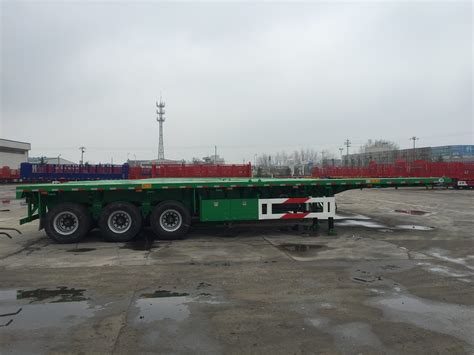 Veh Culo Master Ft Ft Tri Axle Remolque De Cami N De Plataforma