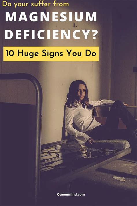 10 Signs Of Magnesium Deficiency