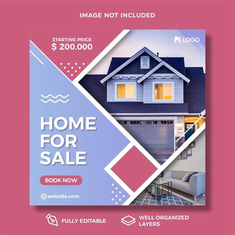 Premium Vector Modern Real Estate Social Media Post Template