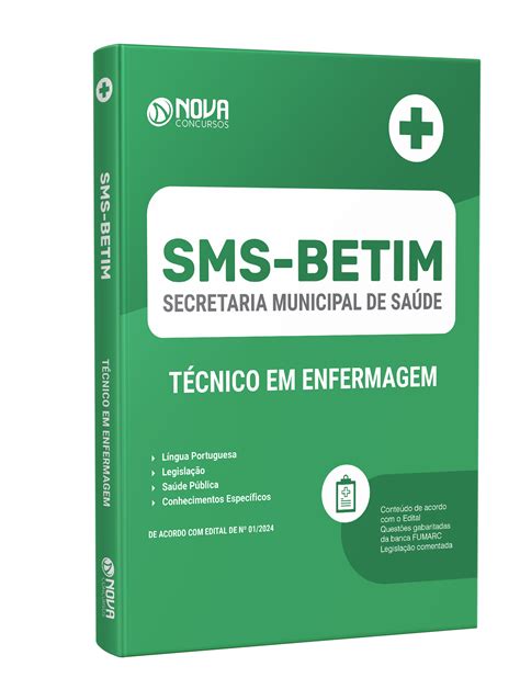 Apostila Sms Betim Mg T Cnico Em Enfermagem