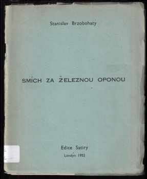 Sm Ch Za Eleznou Oponou Stanislav Brzobohat