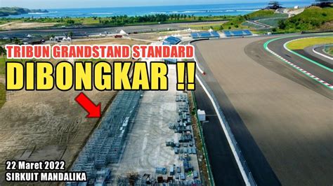 Tribun Grandstand Standard Dibongkar Tanpa Jeda Pekerjaan Langsung