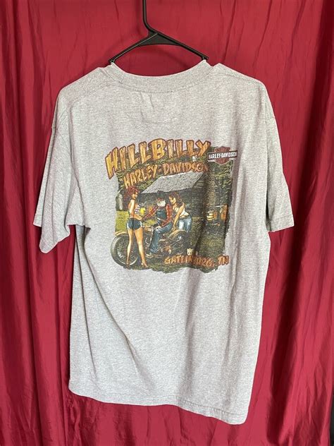 Vintage Harley Davidson Hillbilly Shirt Gem