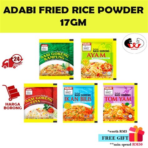 Adabi Perencah Fried Rice Powder Fried Rice Powder G Kampung