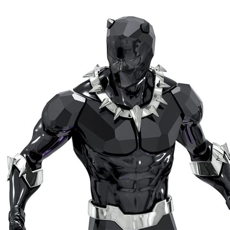 Swarovski Marvel Black Panther Figure Crystal Classics