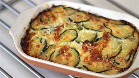 Gratin de courgettes aux oignons simple rapide et délicieux