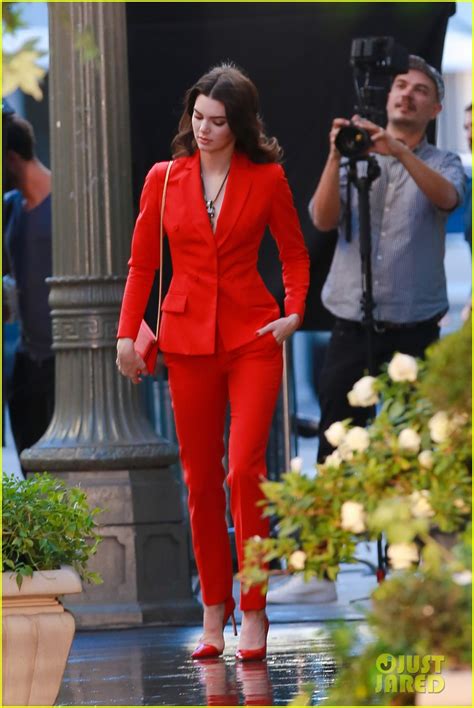 Kendall Jenner Is Red Hot At A Photo Shoot After Her 19th Birthday Photo 3235914 Kendall