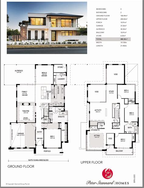 Modern Style House Plan 75977 With 3 Bed 4 Bath 3 Car Garage