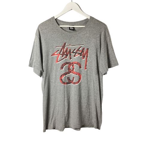 Vintage 90s Stussy S Logo T Shirt Etsy