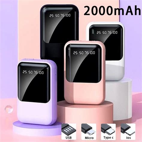 Jual Cod Powerbank Mah Mini Size With Usb Fast Charging