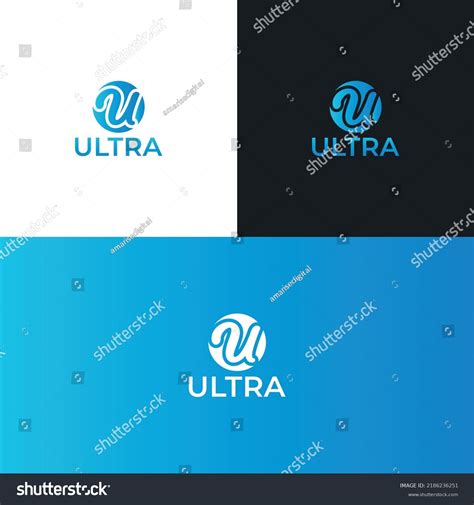 Ultra Logo Design Vector Illustration Stock Vector (Royalty Free ...