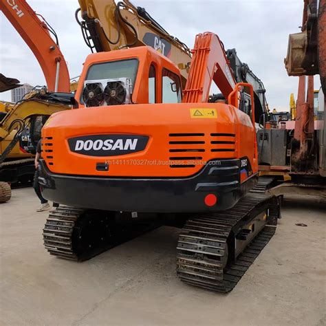 8 Ton Used Mini Doosan Dh80 Hydraulic Crawler Excavator Used Dh 80 Gold