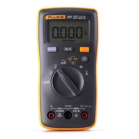 Fluke 107 Palm Sized Digital Multimeter ToolMarket In