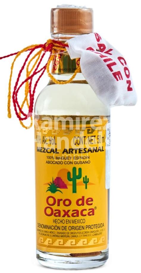 Mezcal Artesanal Oro De Oaxaca Vol Alk Ml Ramirez Handels Gmbh