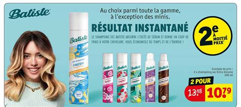 Promo La Gamme Batiste Chez Kruidvat ICatalogue Fr