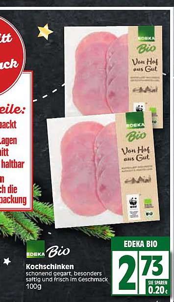 Edeka Bio Kochschinken Angebot Bei Edeka