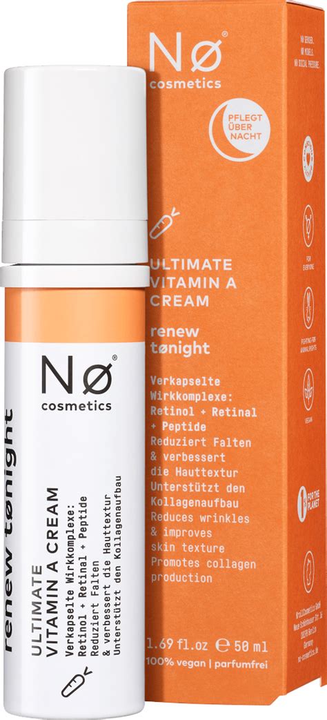 Nø Cosmetics Nachtcreme Vitamin A 50 ml dm at