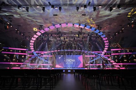 IMAGENS Conheça o palco do Festival da Canção 2018 ESC PORTUGAL