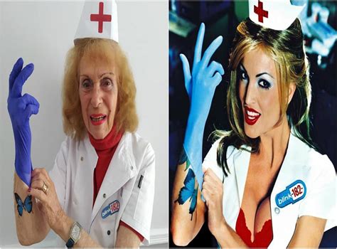 Blink 182 Album Cover Nurse