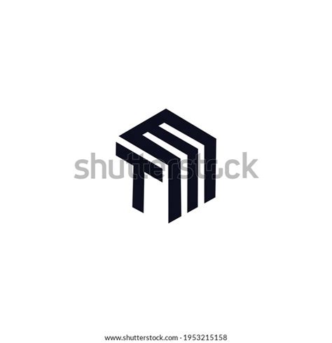 Mt Tm T M Initial Letter Stock Vector Royalty Free