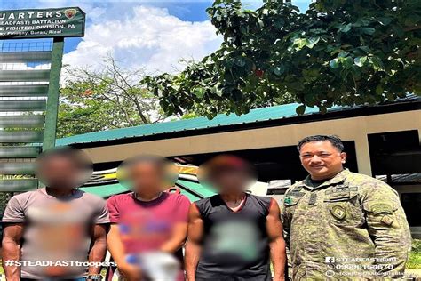 3 Npa Members Surrender Yield Firearm In Rizal