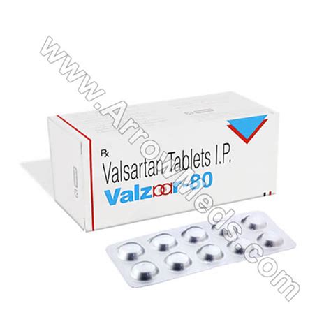 Valzaar 80 Mg Valsartan Arrowmeds