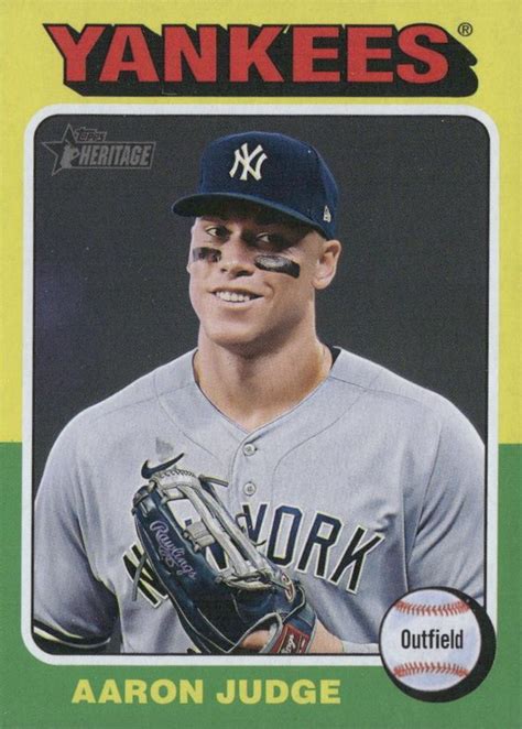 2024 Topps Heritage 112 Aaron Judge Trading Card Database