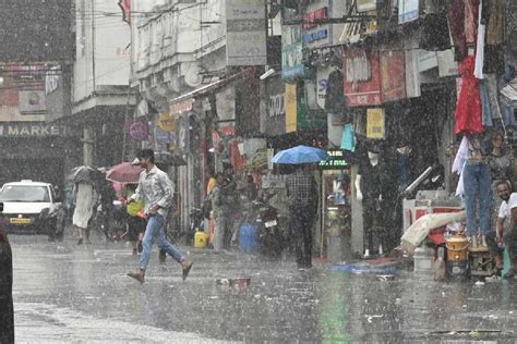 Heavy Rainfall Cyclonic Circulation Triggers Multiple Spells Of Rain