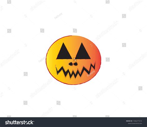 Scary Logo Icon Vector Design Horror Stock Vector Royalty Free