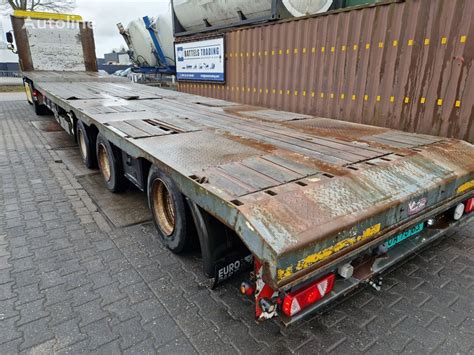 Fliegl Sds Open Platform Trailer M Steering Axle Plattform