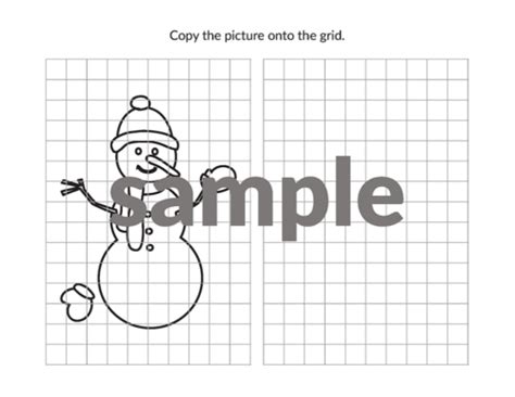 Snowman Drawing Pages - Gift of Curiosity