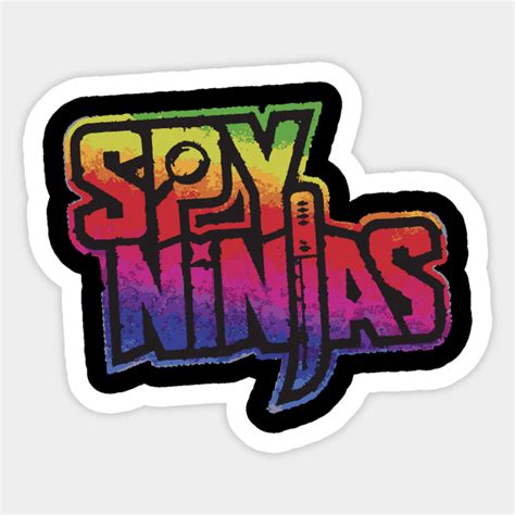 Spy Gaming Ninjas Front-Print - Spy Ninja - Sticker | TeePublic