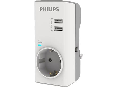 Philips Chp W Tekli Ak M Korumal Priz Beyaz Fiyat Zellik