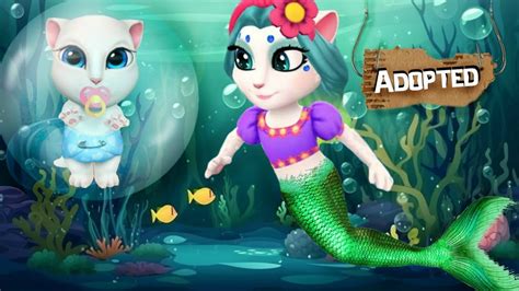 I Was Adopted By A Mermaid How To Become A Mermaid My Talking Angela