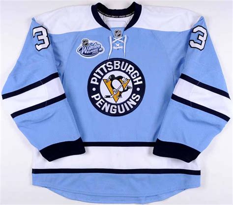 2008 Pittsburgh Penguins NHL Winter Classic 2nd Period Game Worn ...