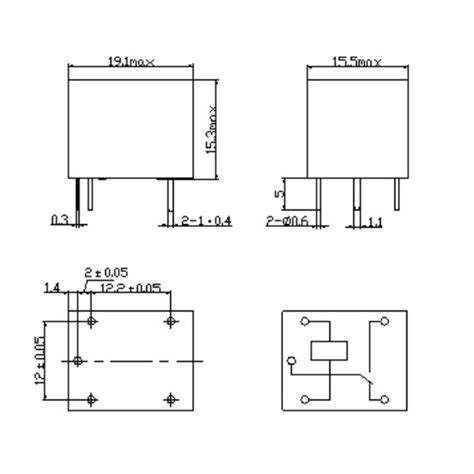 Rel Srd Vdc Sl C V Arduino E Cia