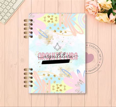 Caderno Profiss Es Arquitetura Personalizado Elo