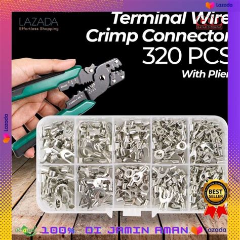 Terminal Wire Crimp Connector Kit Pcs Plier T Tap Wire