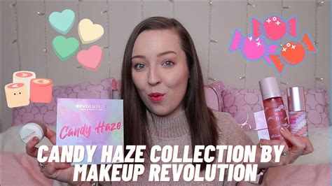 Candy Haze Collection By Makeup Revolution Review Youtube