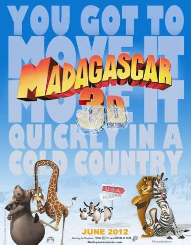 Early Madagascar 3 Logo By Alexlover366 On Deviantart