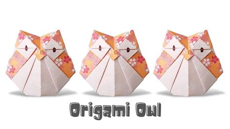 Easy Origami Owl Tutorial in 2024 | Origami easy, Cute origami, Origami cards