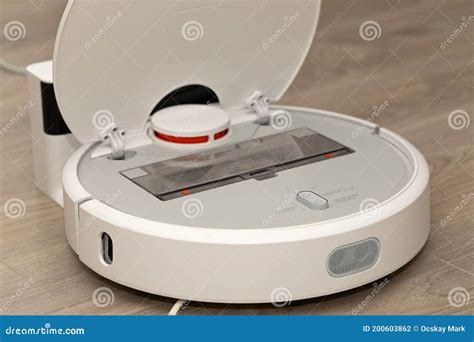 Automatic robot hoover stock photo. Image of household - 200603862