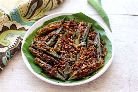 Bharwa Bhindi Stuffed Bhindi Bhindi Recipes