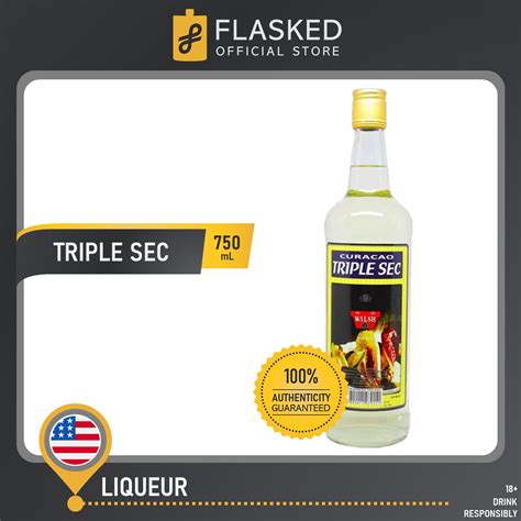 Walsh Triple Sec Liqueur 750mL Lazada PH