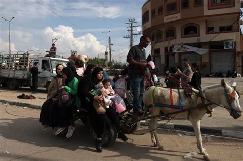 Crece el éxodo en Gaza y se agrava la situación en hospitales Más de