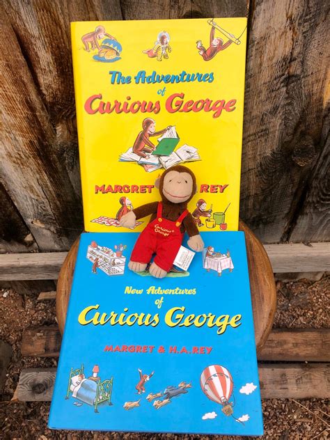 Curious George By Margret And Ha Rey Vintage Hardcover Etsy