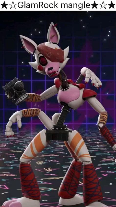 Glamrock Ballora And Glamrock Mangle Fnaf Art