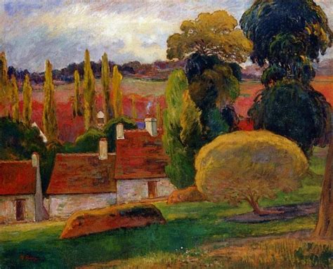 Farm in Brittany, 1894 - Paul Gauguin - WikiArt.org