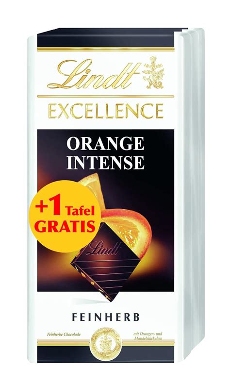 Lindt Schokolade Excellence Orange Intense Er Bundle X G