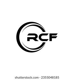 Rcf Logo Design Inspiration Unique Identity Stock Vector (Royalty Free ...